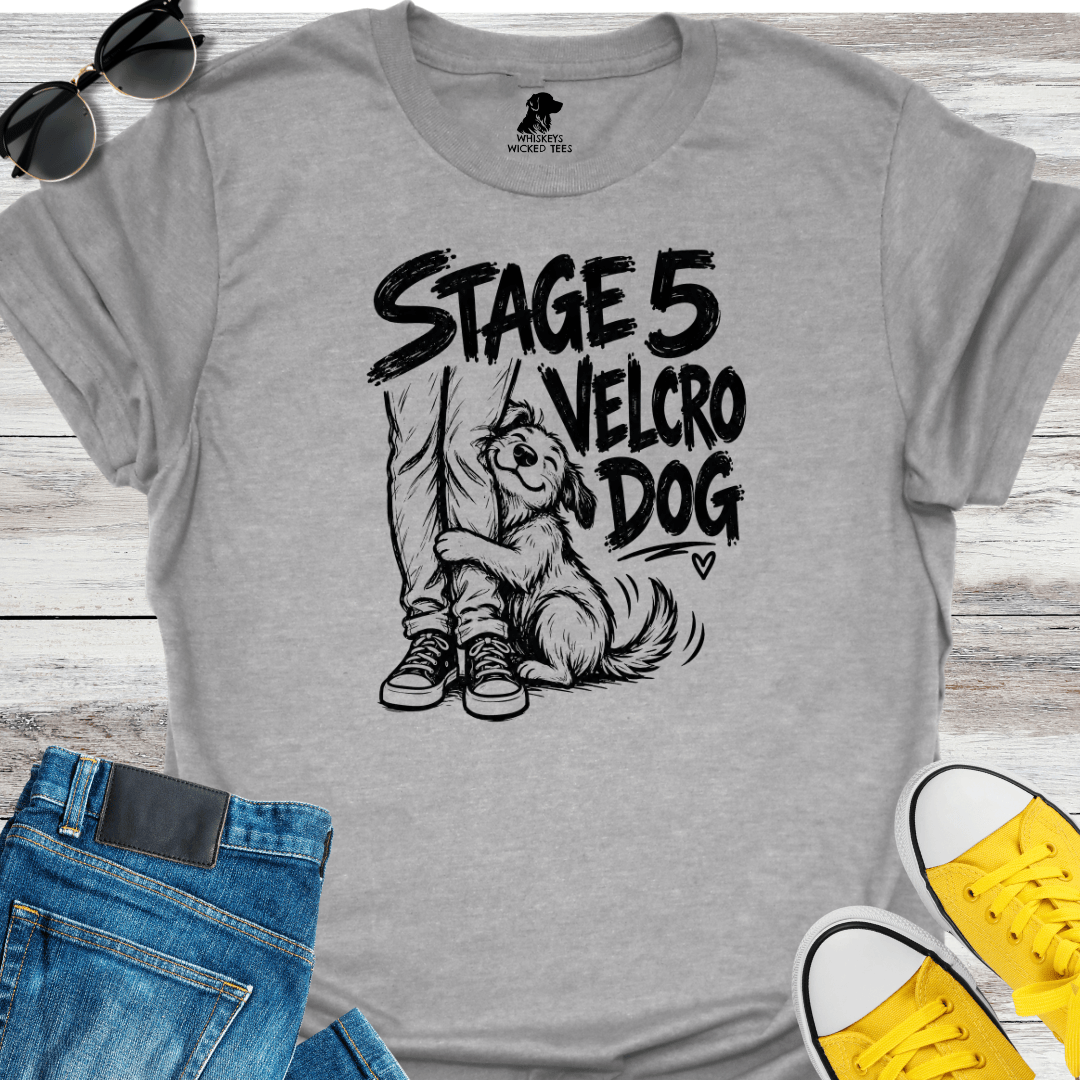 Stage 5 Velcro Dog T-shirt