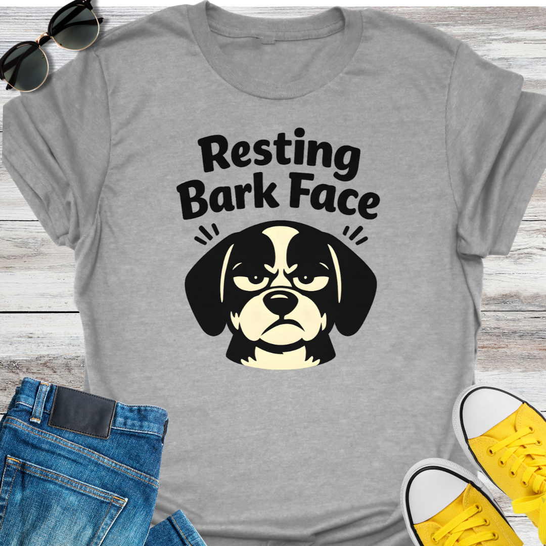 Resting Bark Face T-Shirt