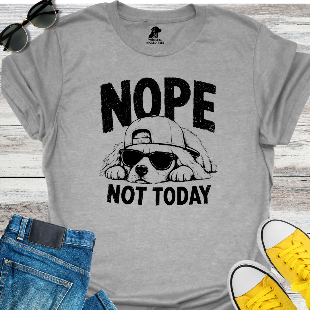 Nope Not Today  T-Shirt