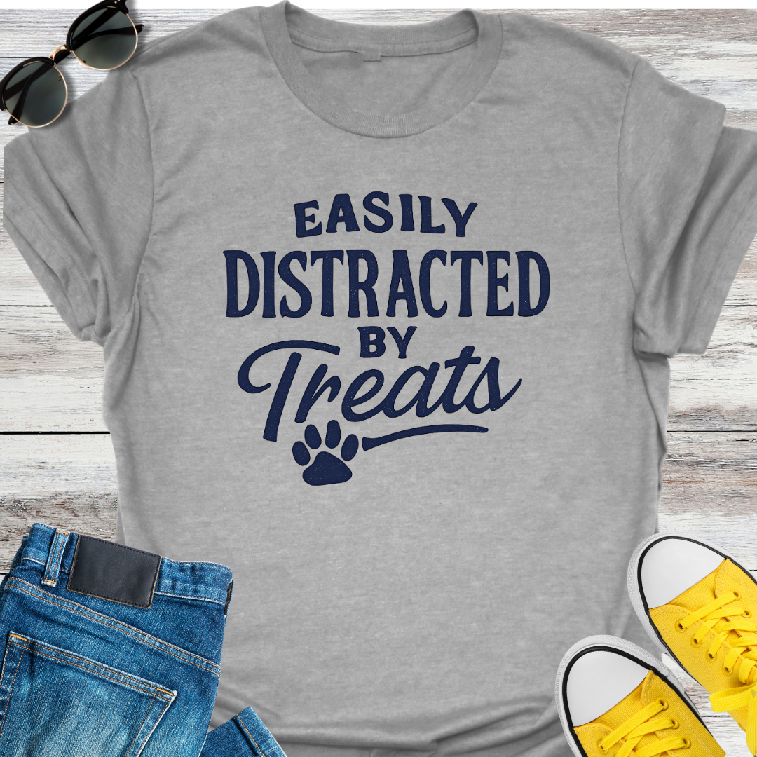 Easily Distracted By Treats T-Shirt