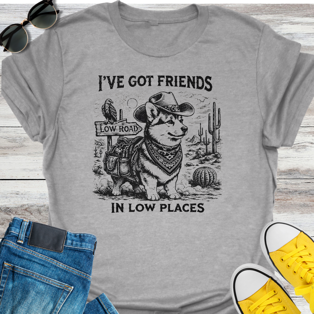 I've Got Friends In Low Places T-Shirt