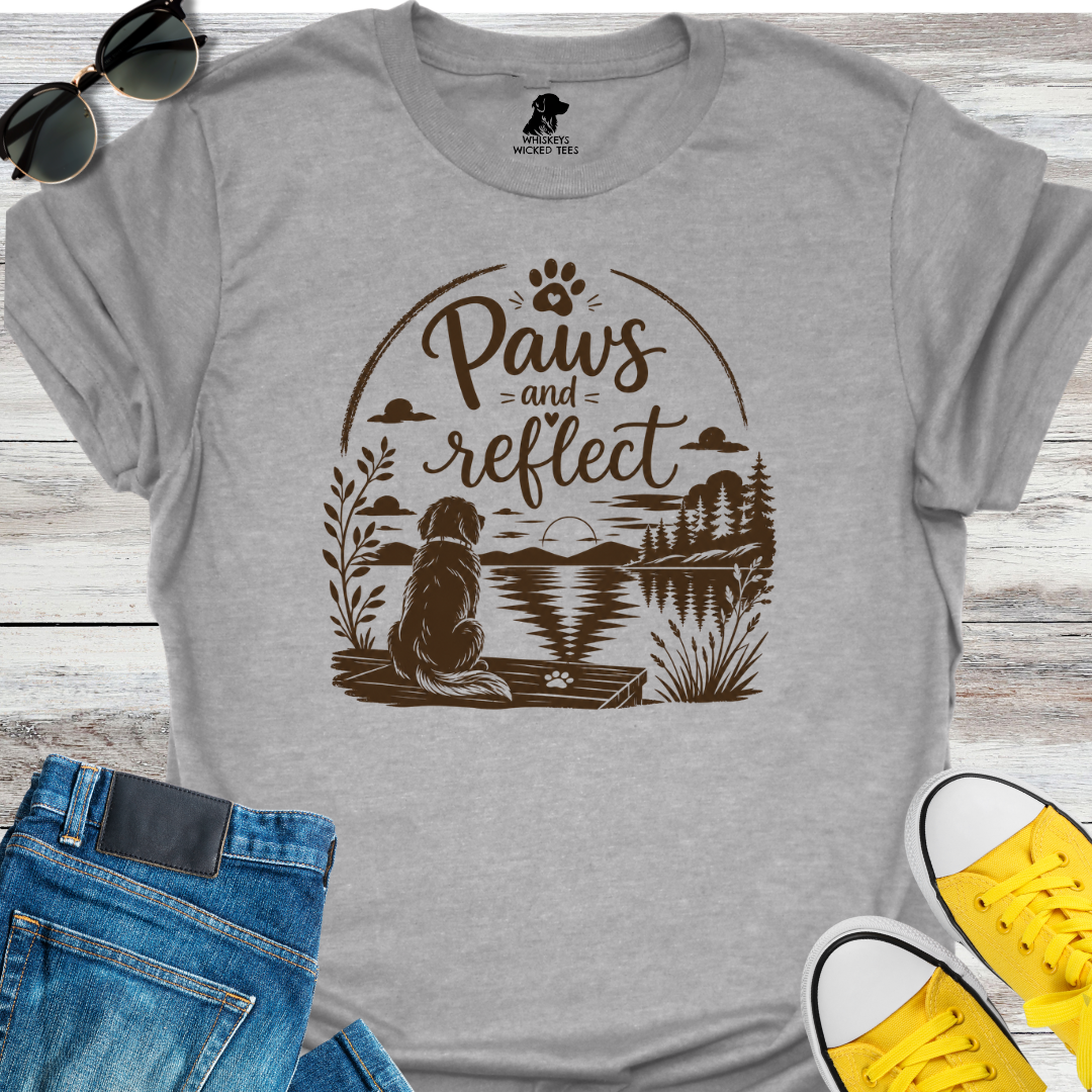Paws And Reflect  T-shirt