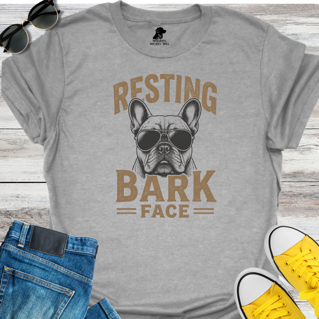 Resting Bark Face  T-Shirt