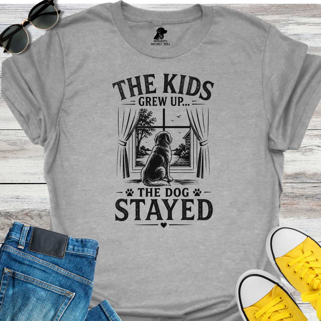 The Kids The Dog Stayed  T-shirt