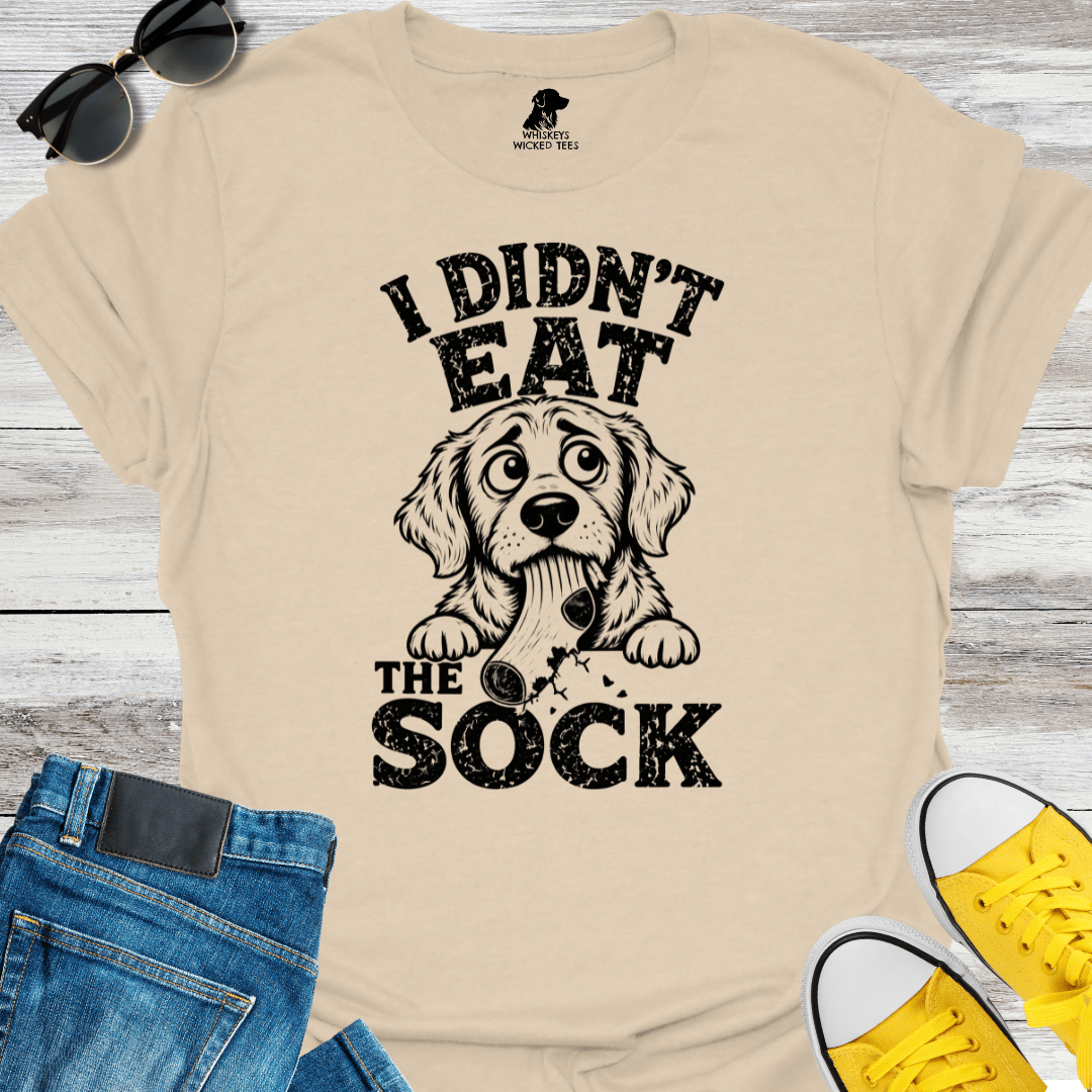 I Didn't Eat The Sock  T-shirt