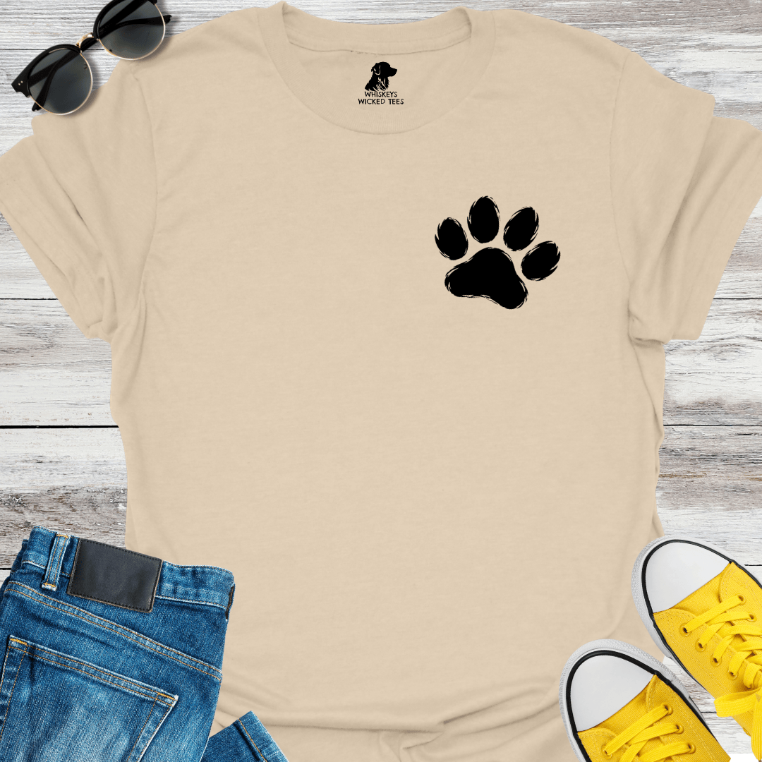 Paw Print  T-Shirt