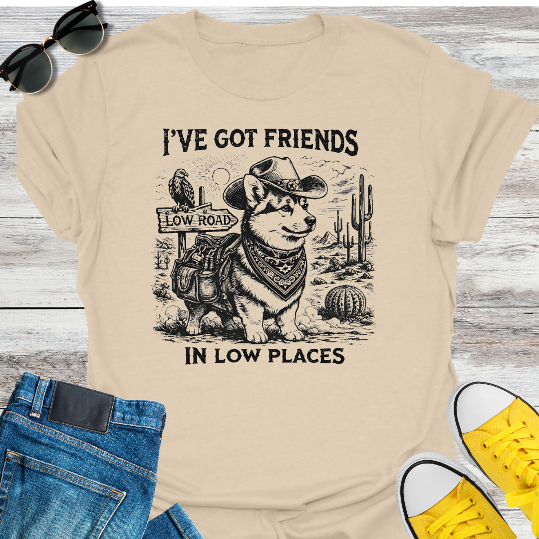 I've Got Friends In Low Places T-Shirt